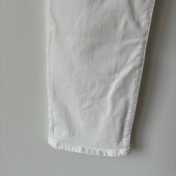 Madewell White The Perfect Vintage Jean Straight Leg High Waist Travel Beach - Picture 5 of 10